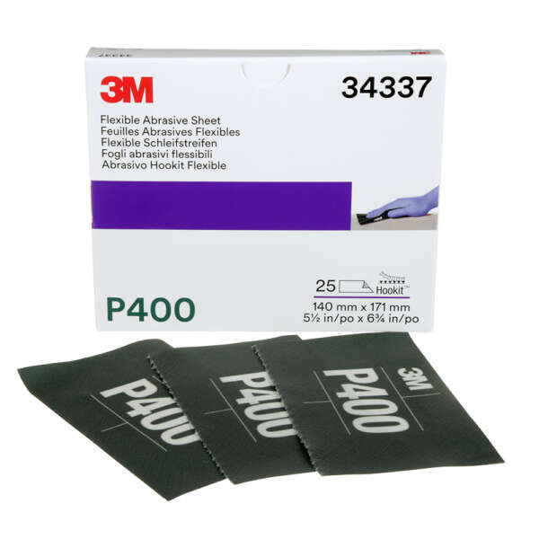 3M ELASTYCZNY ARKUSZ ŚCIERNY P. 400 34337