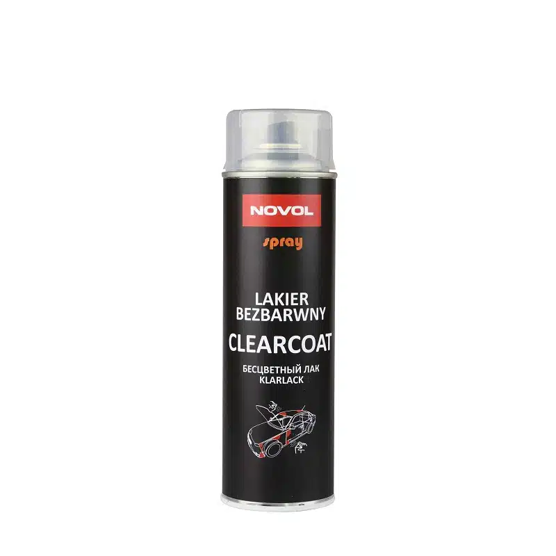 NOVOL SPRAY CLEARCOAT LAKIER BEZBARWNY 500ML