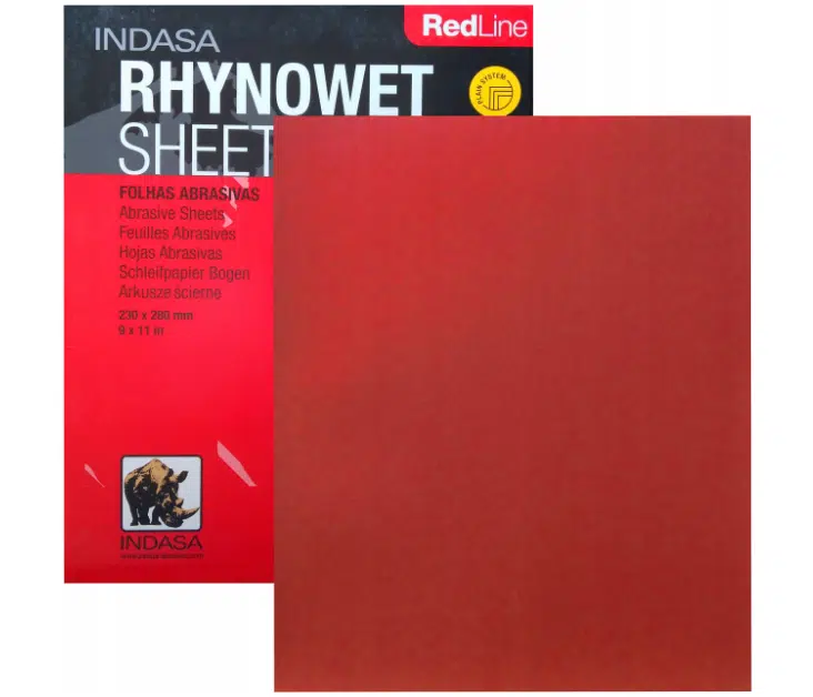 INDASA PAPIER WODNY 230*280 P. 100 RED LINE