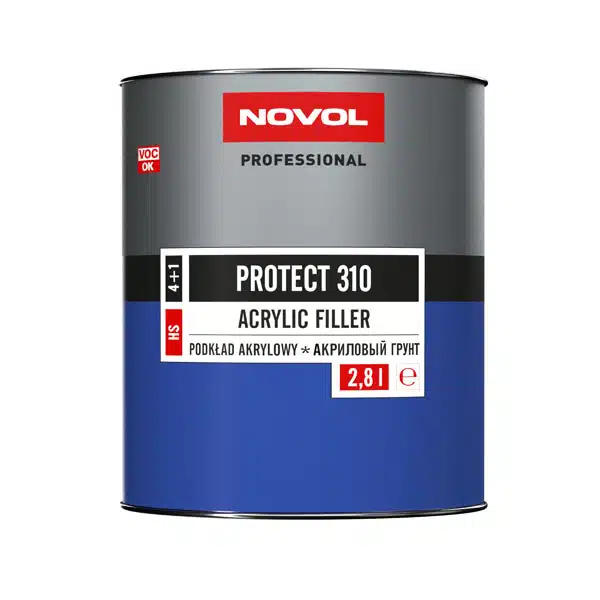 NOVOL PROTECT 310 4+1 PODKŁAD AKRYL. 2,8L CZARNY