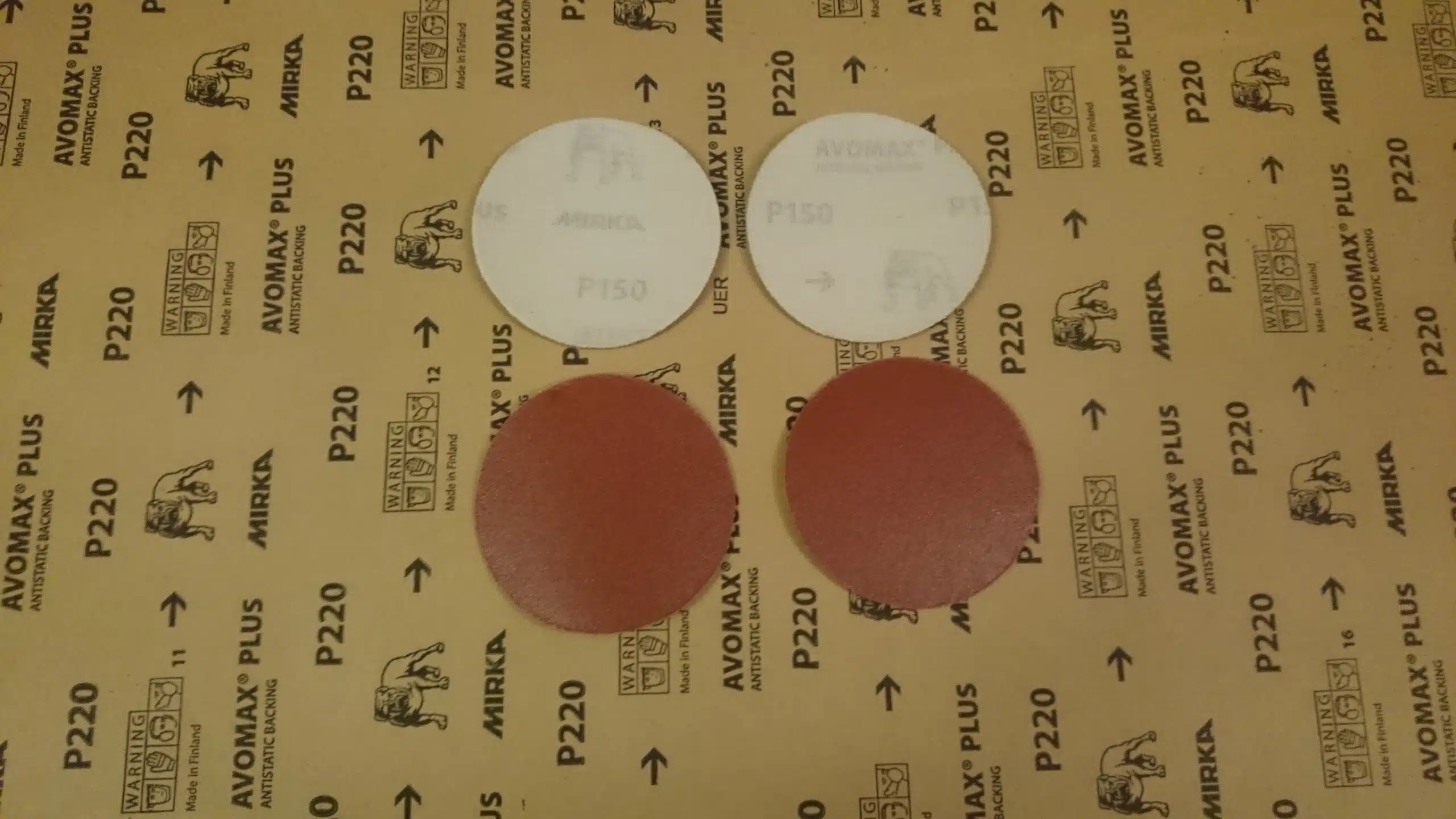 MIRKA AVOMAX 125mm B/O RZEP P. 40