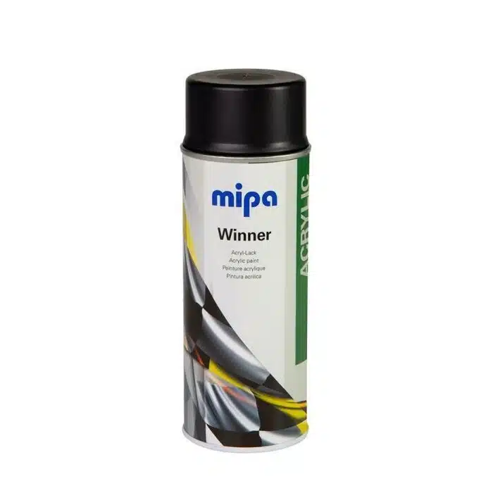 MIPA SPRAY WINNER - LAKIER 400ML CZARNY MAT