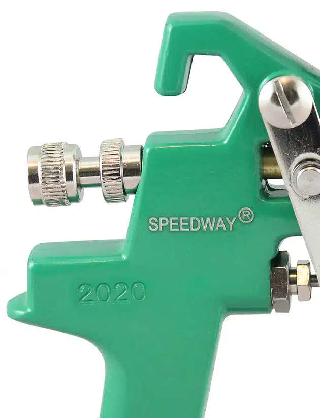 PISTOLET LAKIERNICZY SPEEDWAY ZIELONY HVLP 1.7mm - obrazek 2