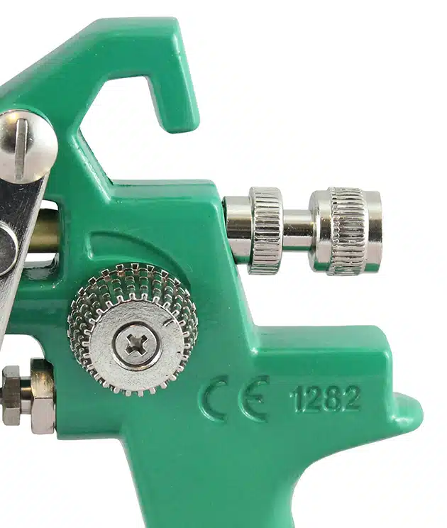 PISTOLET LAKIERNICZY SPEEDWAY ZIELONY HVLP 1.7mm - obrazek 3