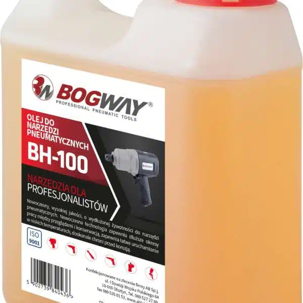 JON BOGWAY BH-100 OLEJ DO NARZĘDZI PNEUMATYCZNYCH BH-100 1L