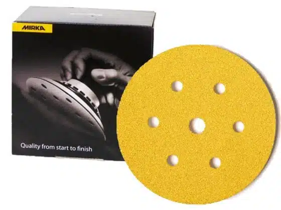 MIRKA GOLD 150MM GRIP 6H+1 P.320